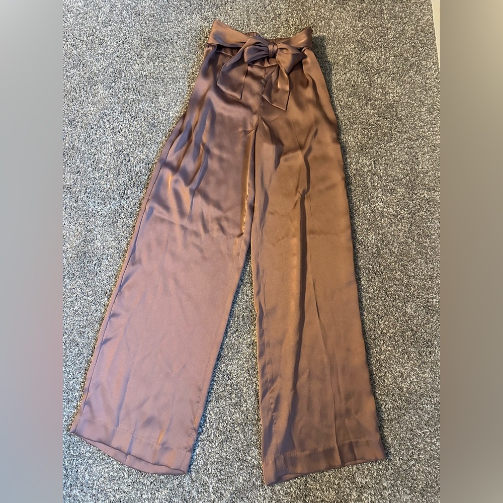 Express high waist wide leg dress pants